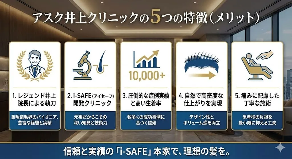 アスク井上クリニックの特徴